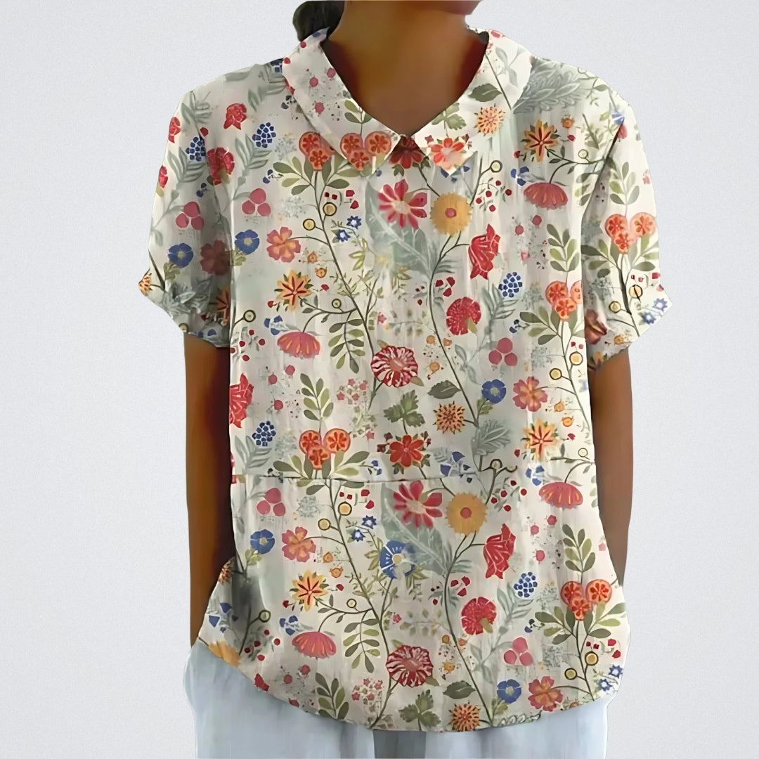 Imprimé fleurs / 4XL