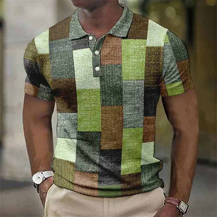 Vert-Marron-Gris / 6XL